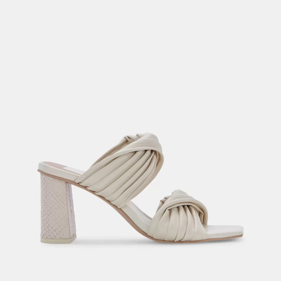 DOLCE VITA Pilton Wide Heels Ivory Stella