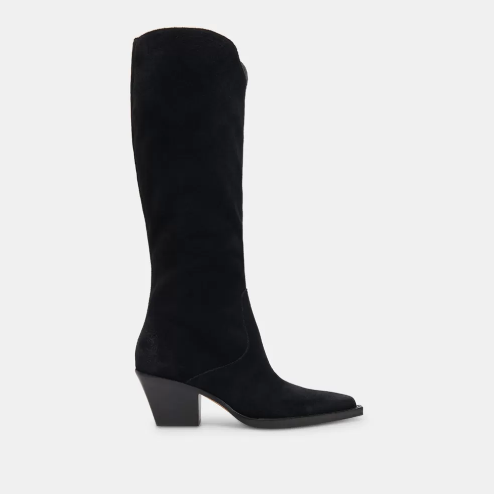 DOLCE VITA Raj Boots Onyx Suede