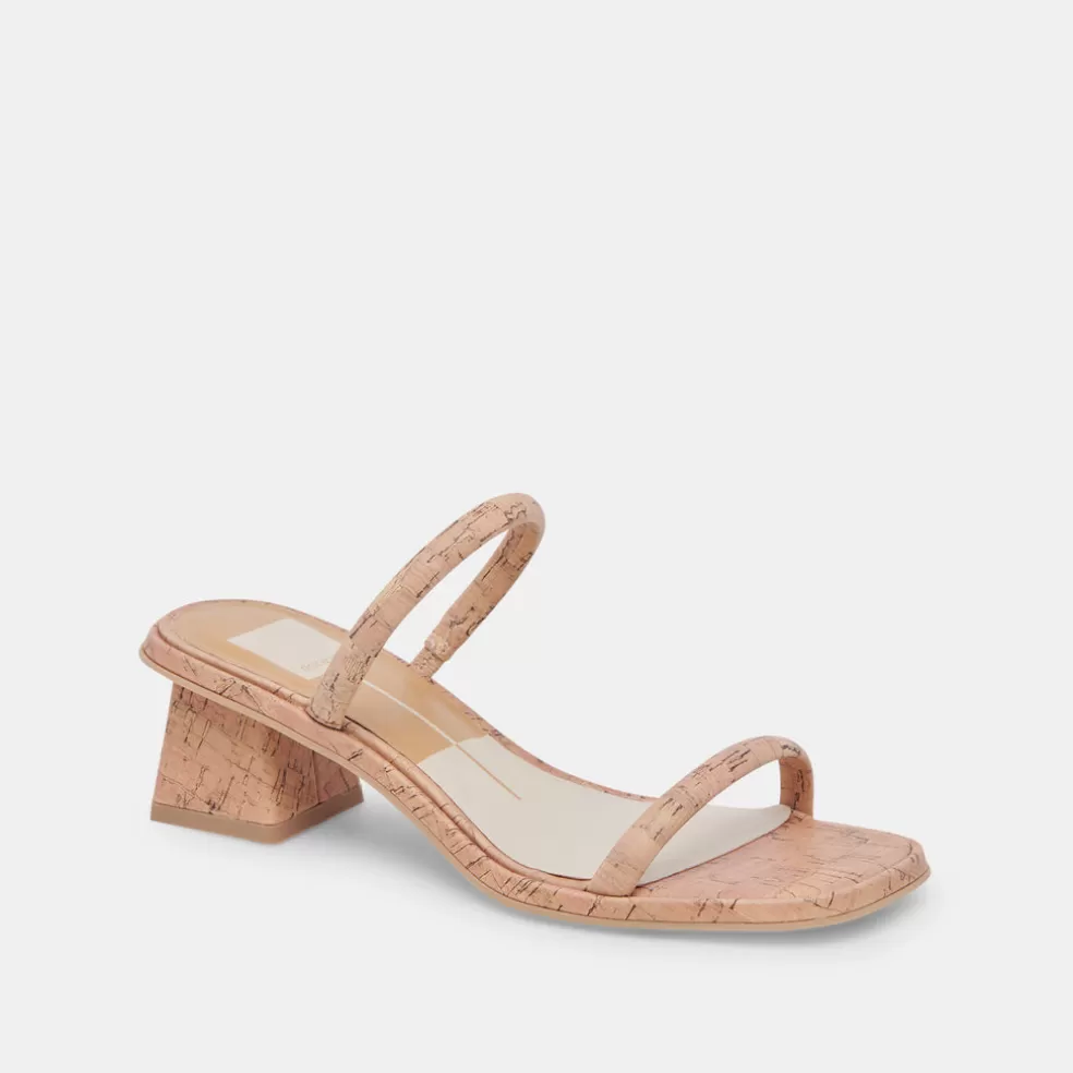DOLCE VITA Ramize Sandals Natural Cork