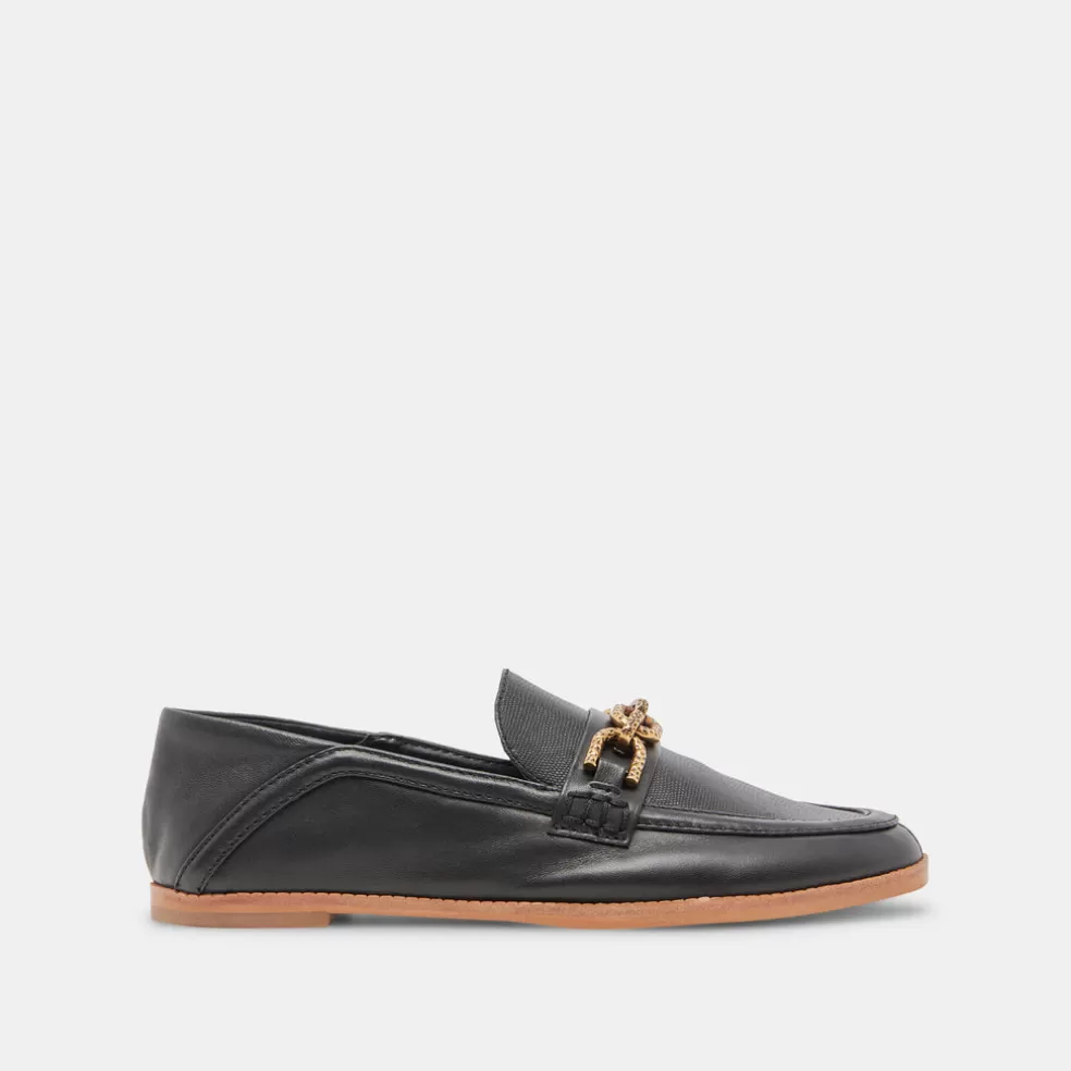 DOLCE VITA Reign Flats Black Leather