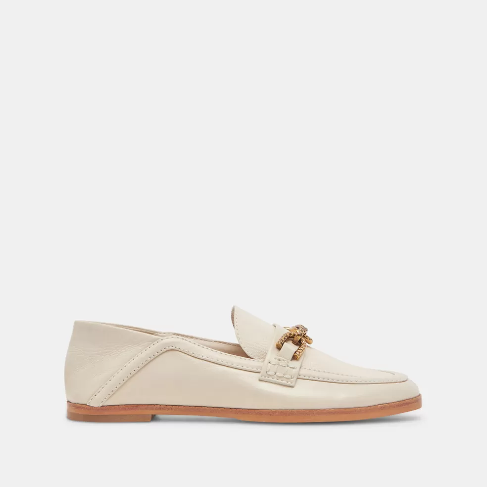 DOLCE VITA Reign Flats Ivory Leather