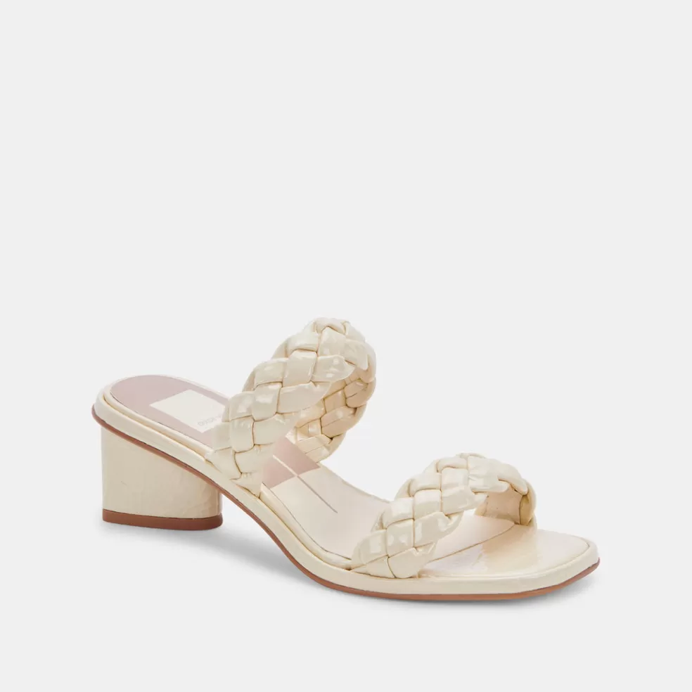 DOLCE VITA Ronin Sandals Bone Patent Stella