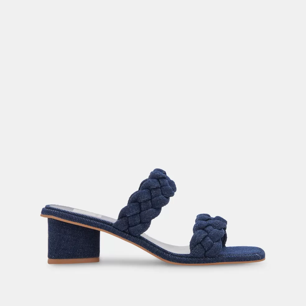 DOLCE VITA Ronin Sandals Indigo Denim