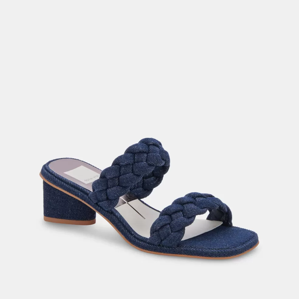 DOLCE VITA Ronin Sandals Indigo Denim