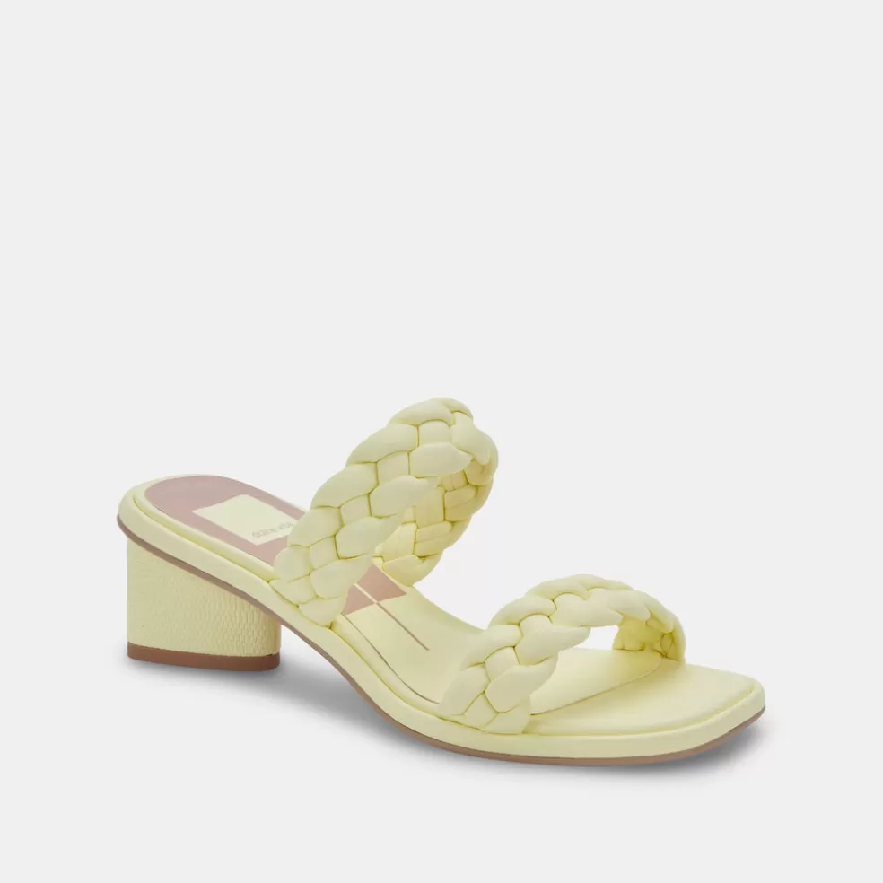 DOLCE VITA Ronin Sandals Lemon Cream Stella