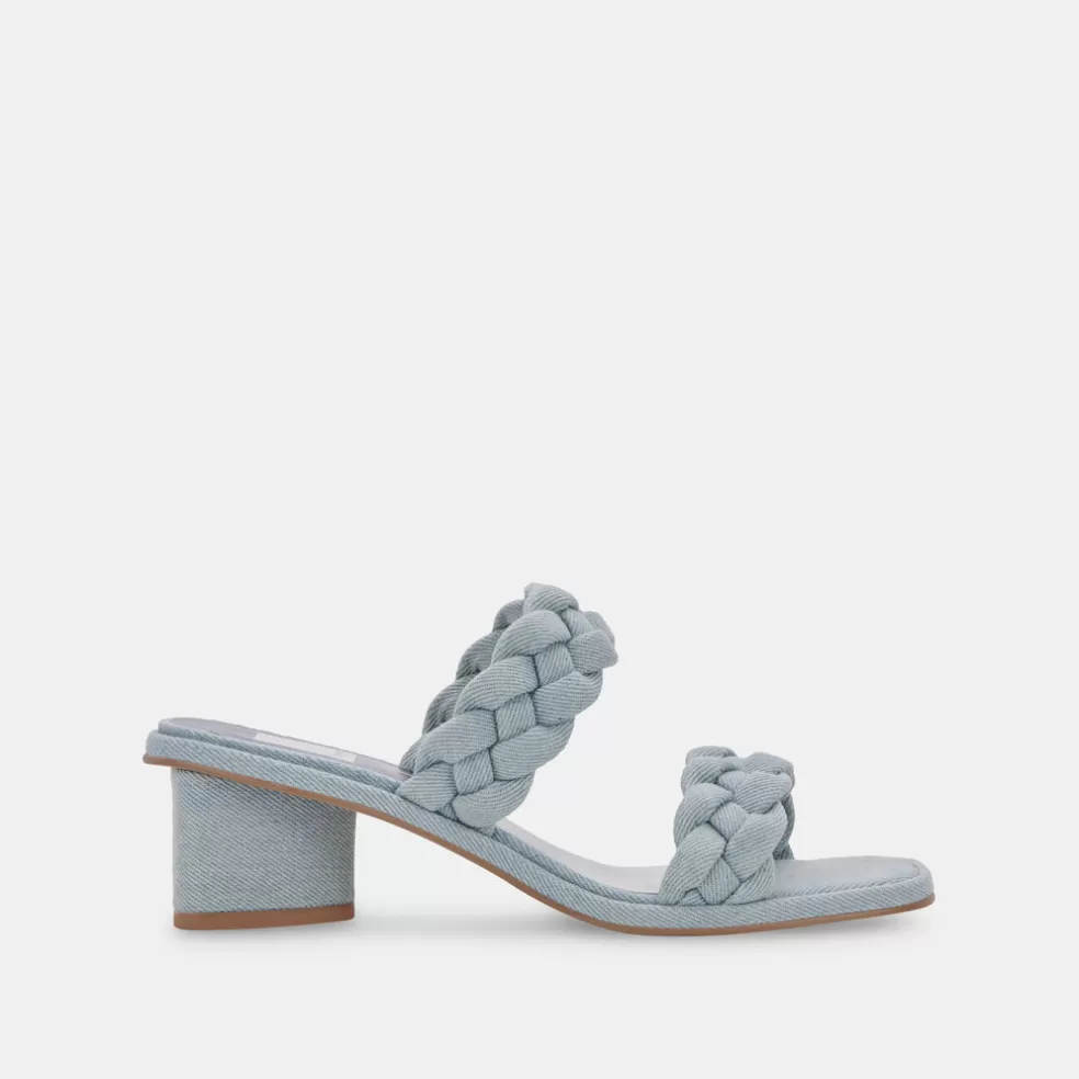 DOLCE VITA Ronin Sandals Light Blue Denim