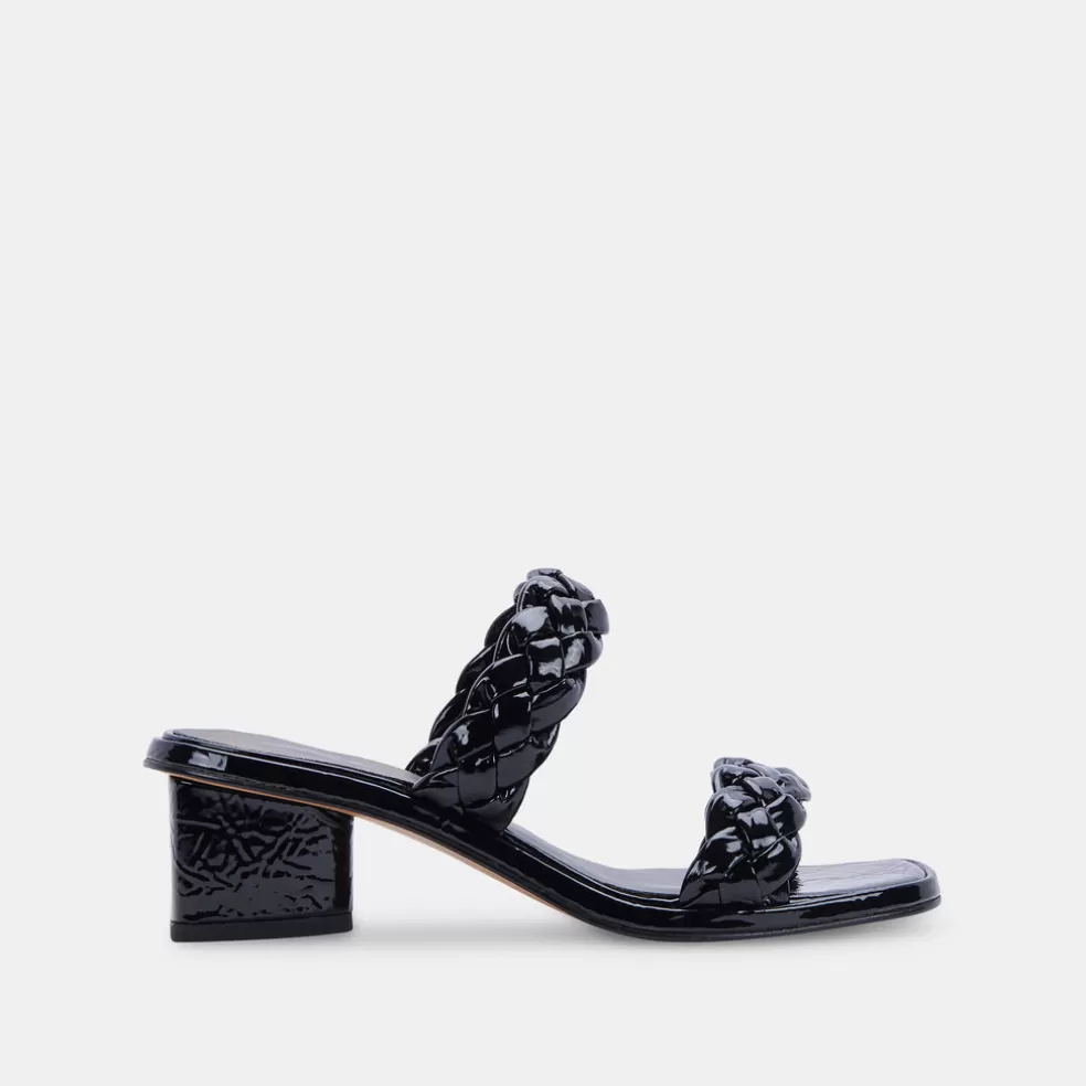 DOLCE VITA Ronin Sandals Midnight Patent Stella