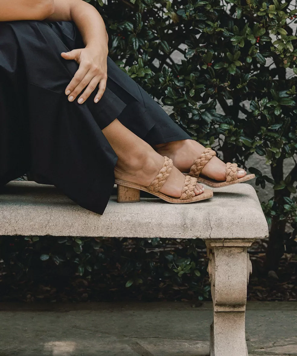 DOLCE VITA Ronin Sandals Natural Cork