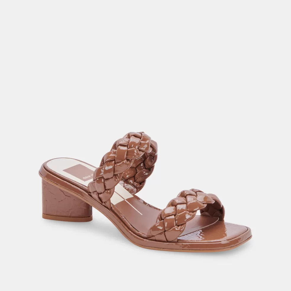 DOLCE VITA Ronin Sandals Taupe Patent Stella