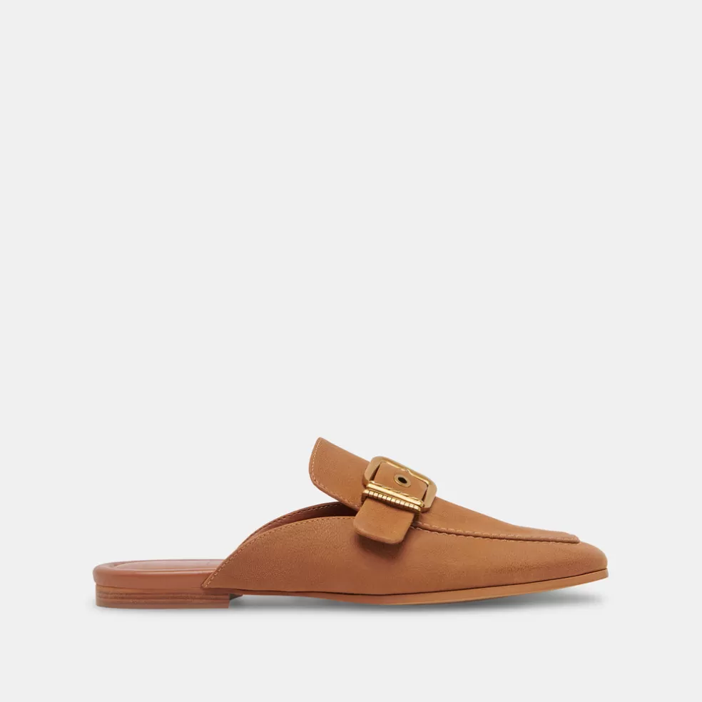 DOLCE VITA Santel Flats Brown Leather