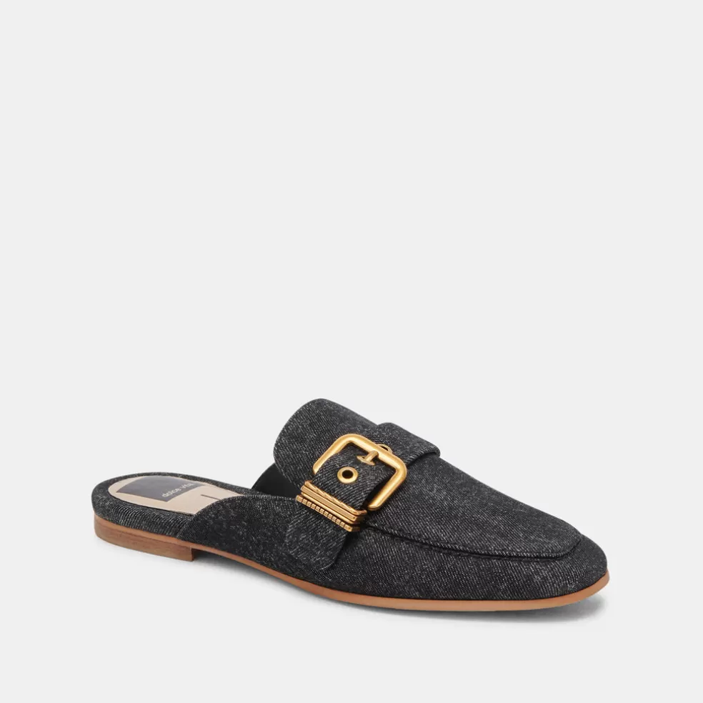 DOLCE VITA Santel Flats Carbon Denim