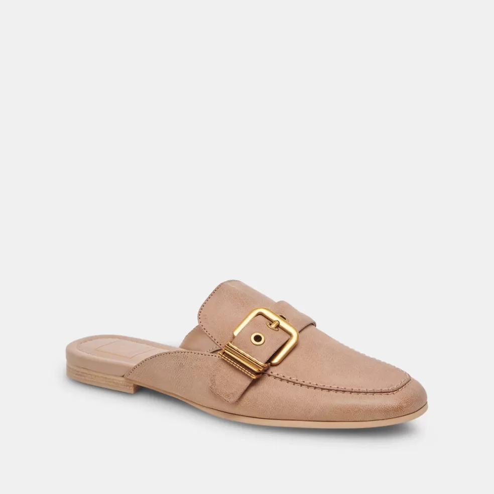 DOLCE VITA Santel Flats Taupe Leather