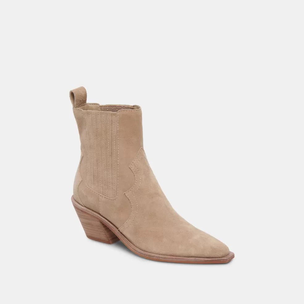 DOLCE VITA Senna Booties Almond Suede