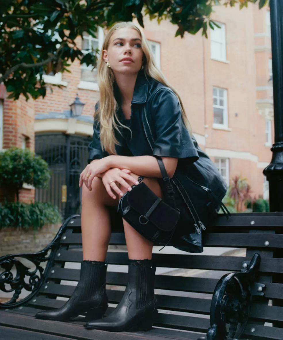 DOLCE VITA Senna Booties Black Multi Leather