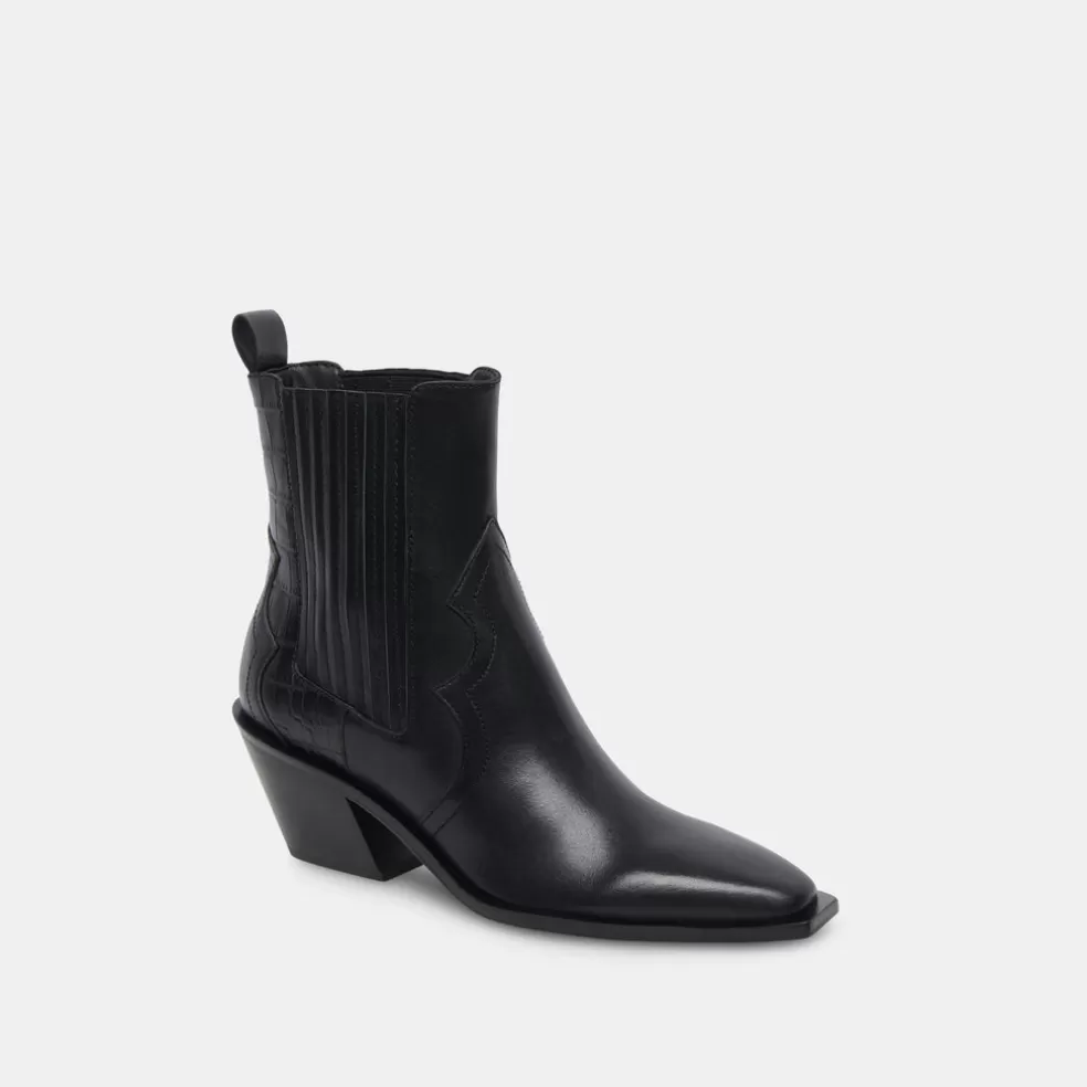 DOLCE VITA Senna Booties Black Multi Leather