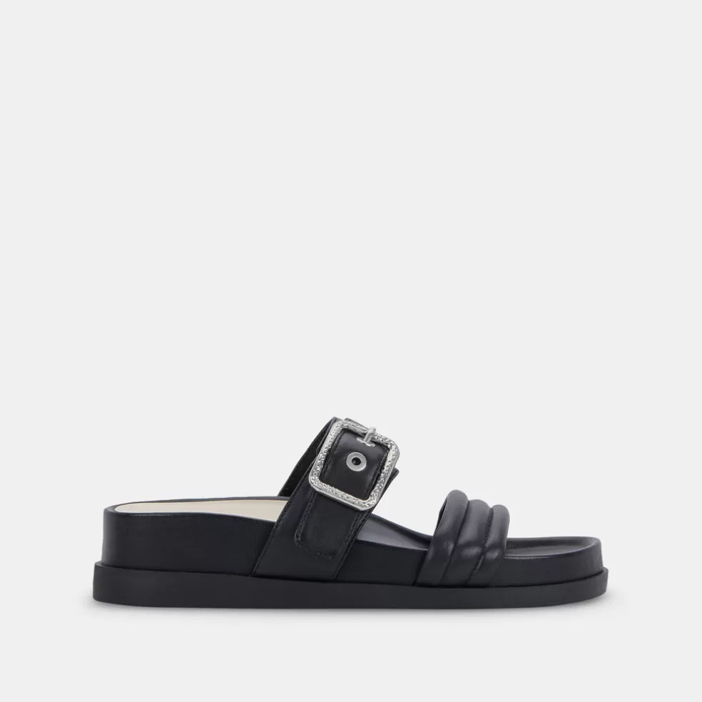 DOLCE VITA Shaila Sandals Black Leather