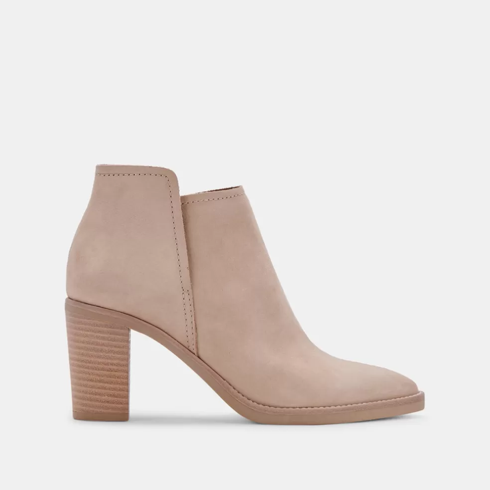 DOLCE VITA Spade Wide Booties Dune Nubuck