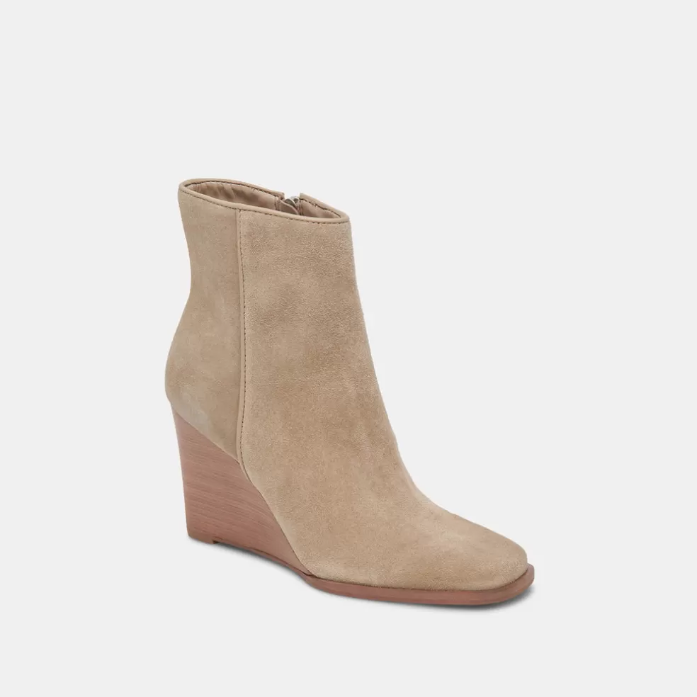 DOLCE VITA Susann Booties Almond Suede