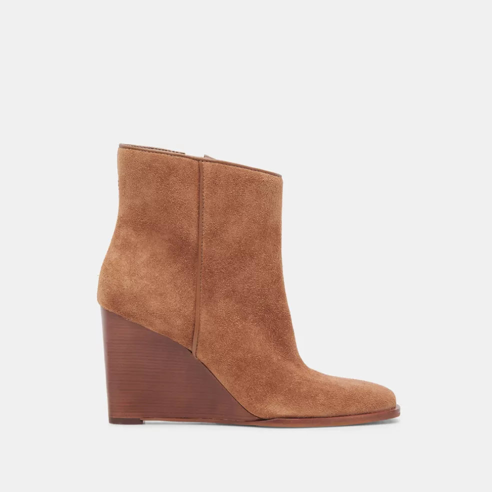 DOLCE VITA Susann Booties Chestnut Suede