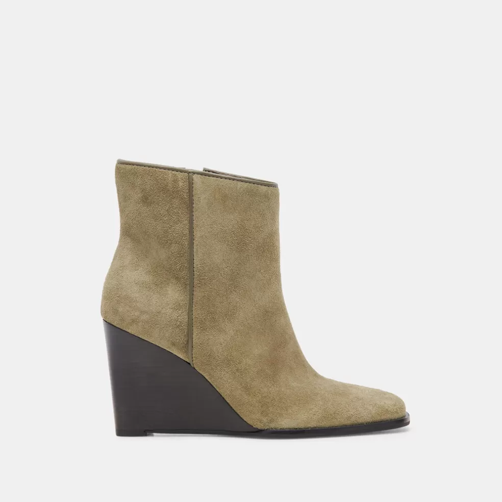 DOLCE VITA Susann Booties Moss Suede