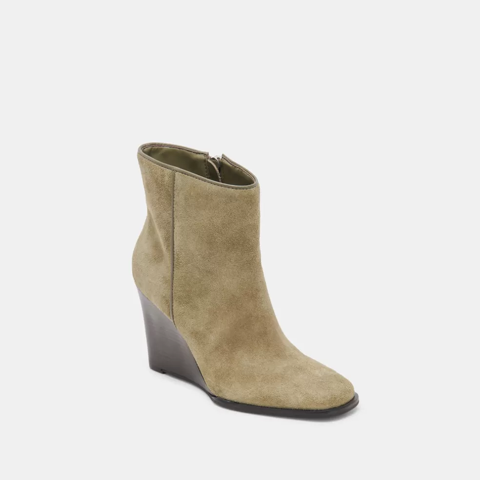 DOLCE VITA Susann Booties Moss Suede