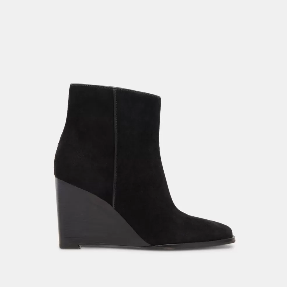 DOLCE VITA Susann Booties Onyx Suede