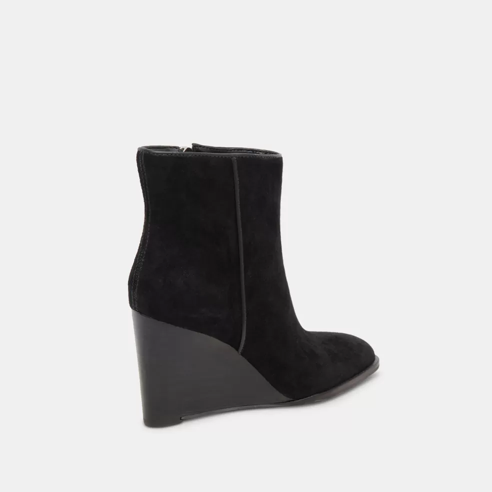 DOLCE VITA Susann Booties Onyx Suede