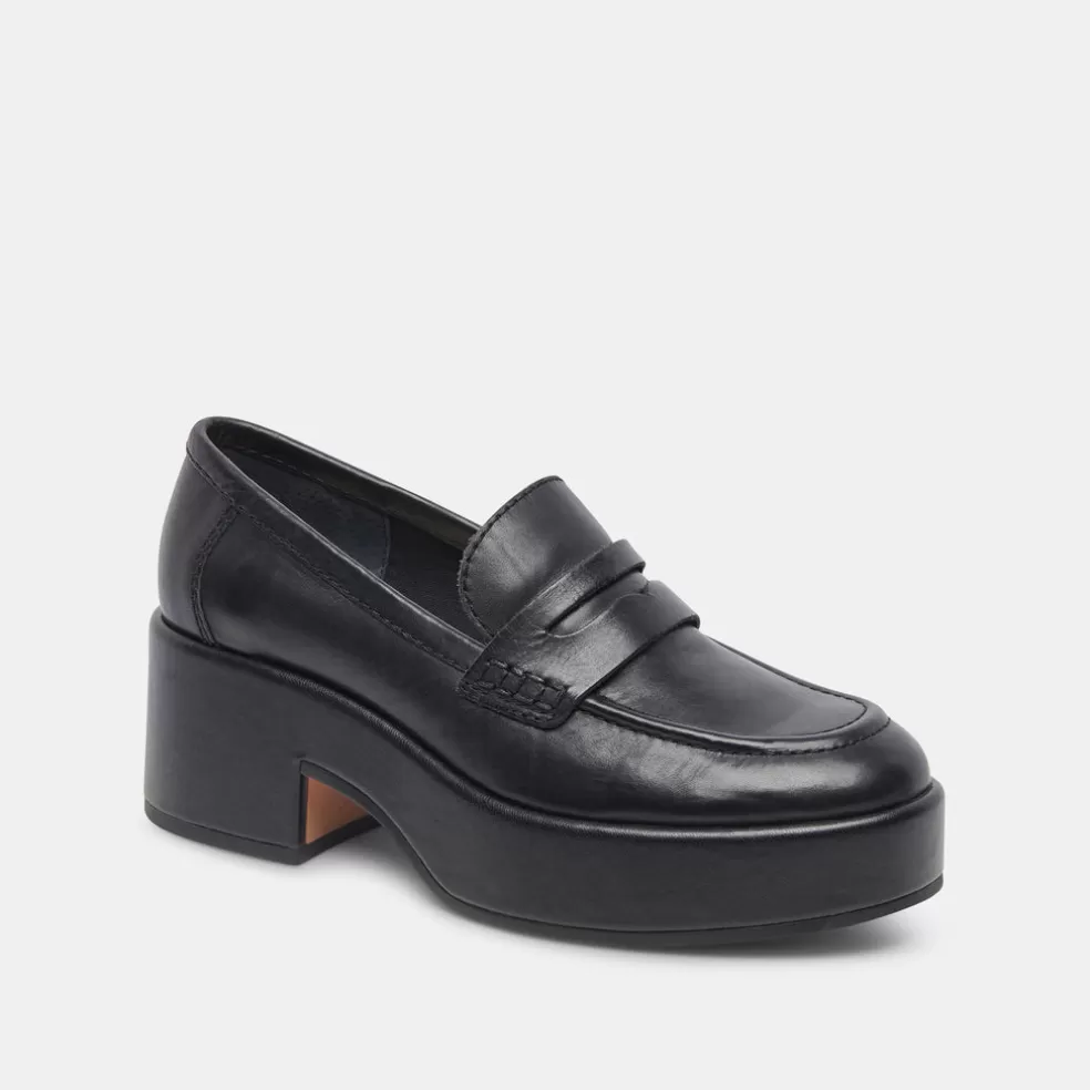DOLCE VITA Yanni Loafers Black Leather