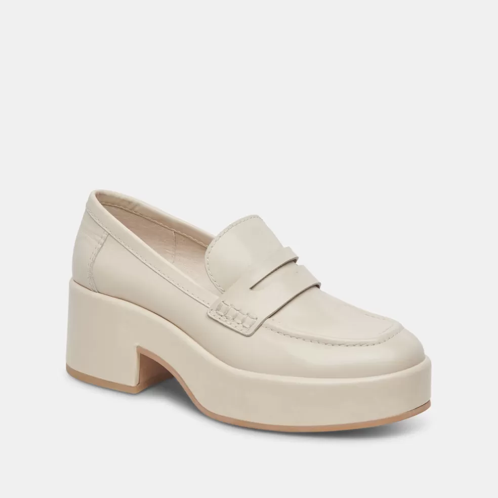 DOLCE VITA Yanni Loafers Ivory Leather