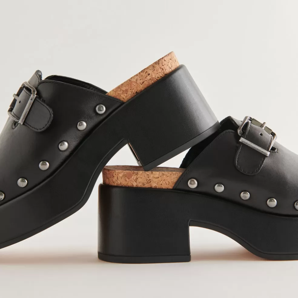 DOLCE VITA Yevan Clogs Black Leather