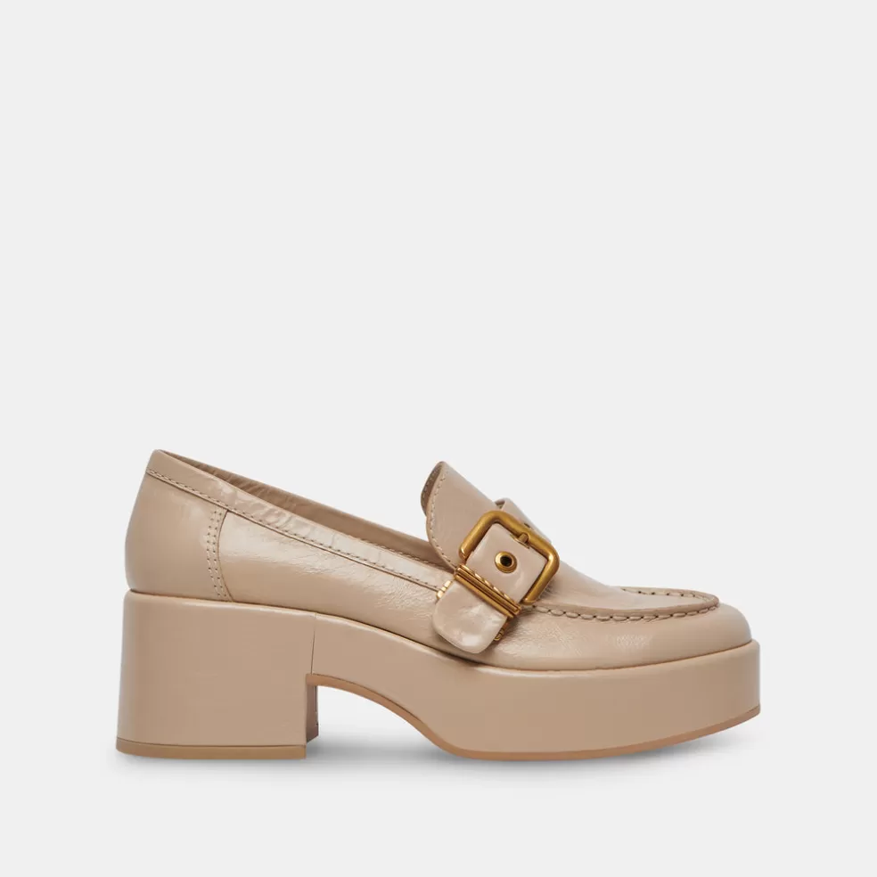 DOLCE VITA Yonder Loafers Sesame Crinkle Patent