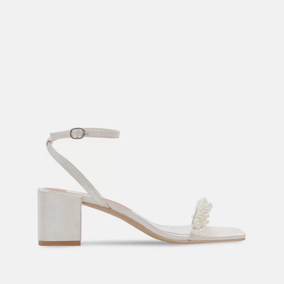 DOLCE VITA Zalima Heels Vanilla Pearls