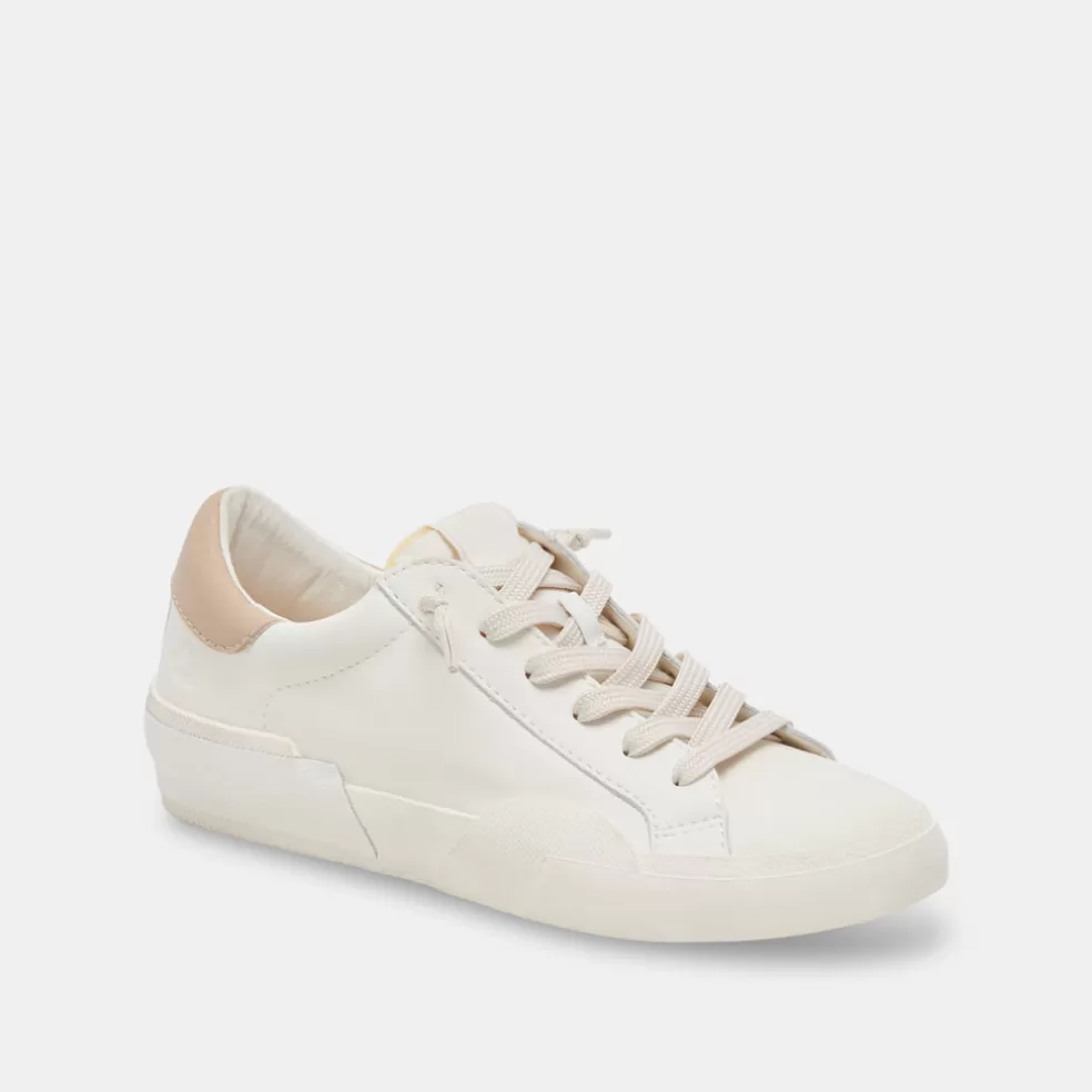 DOLCE VITA Zina Foam 360 Sneakers White Dune Recycled Leather