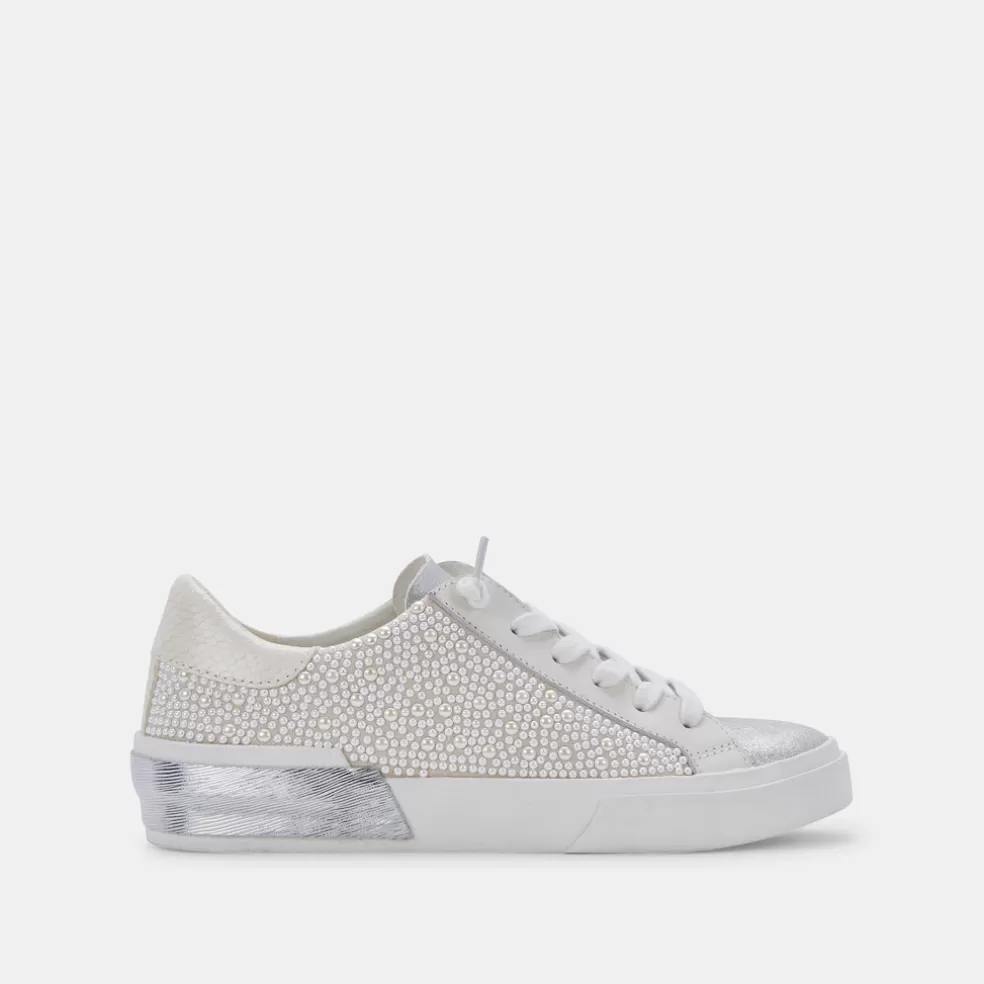 DOLCE VITA Zina Pearl Sneakers Vanilla Pearls