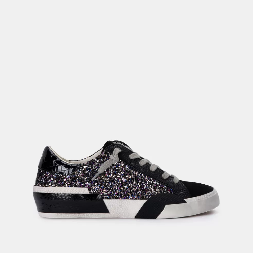 DOLCE VITA Zina Sneakers Black Metallic Glitter