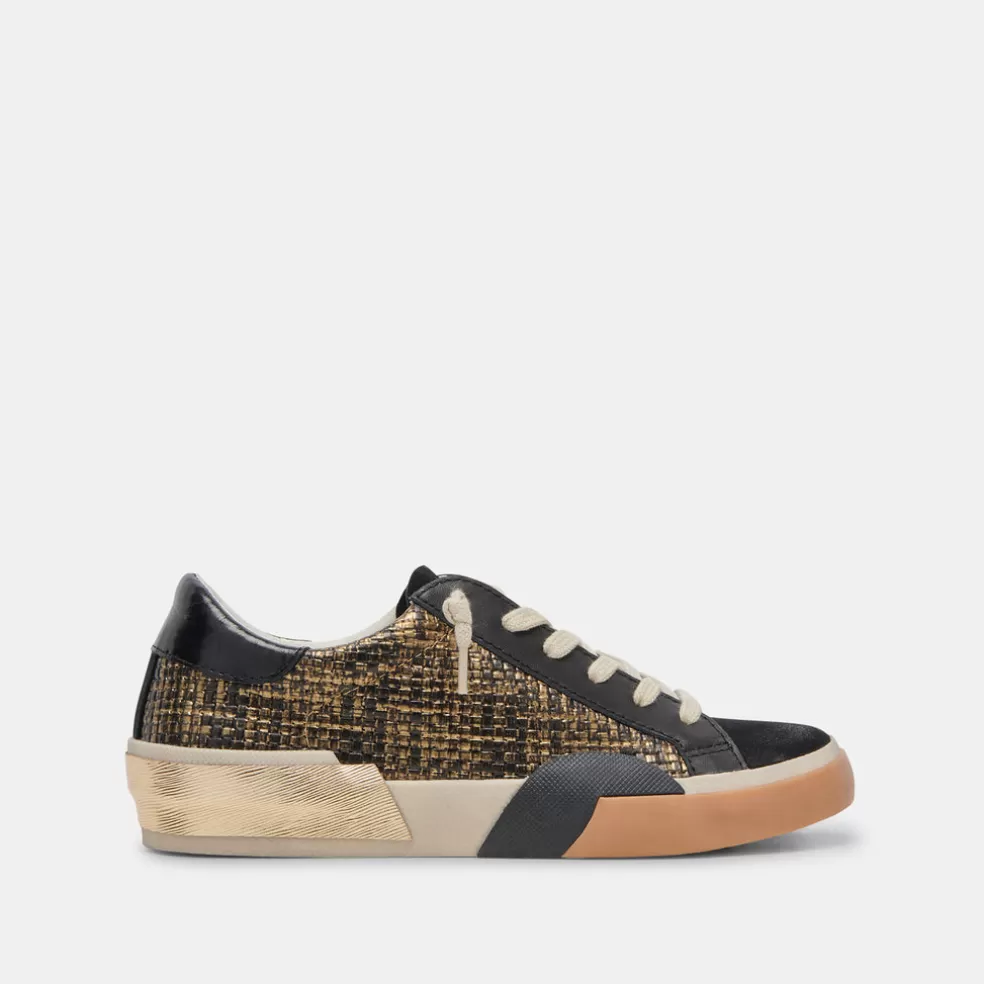 DOLCE VITA Zina Sneakers Bronze Black Woven