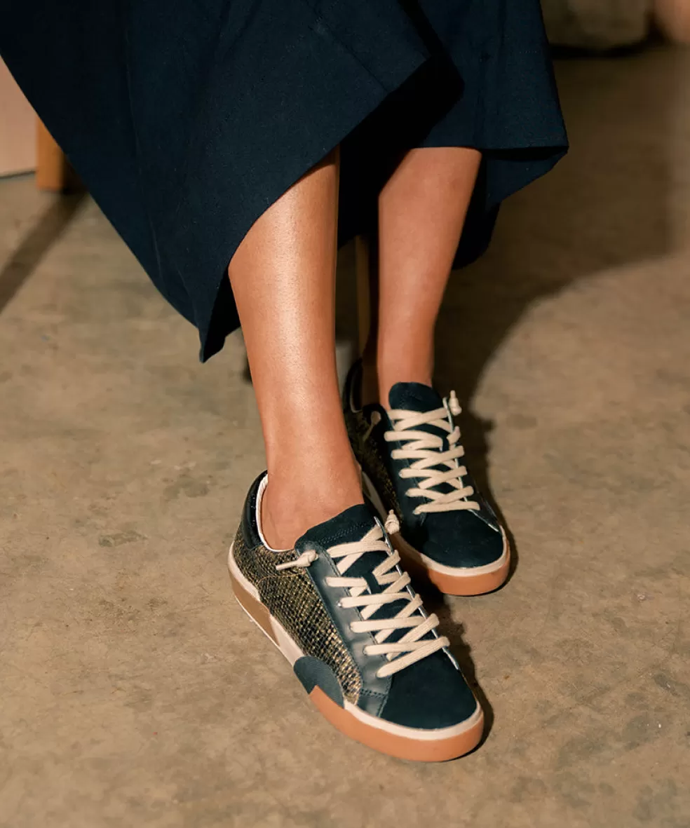 DOLCE VITA Zina Sneakers Bronze Black Woven