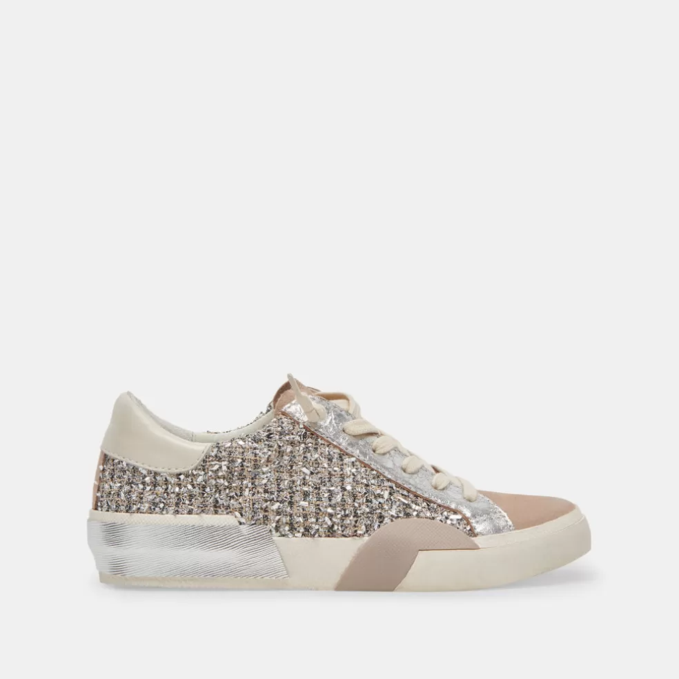 DOLCE VITA Zina Sneakers Dk Silver Multi Woven