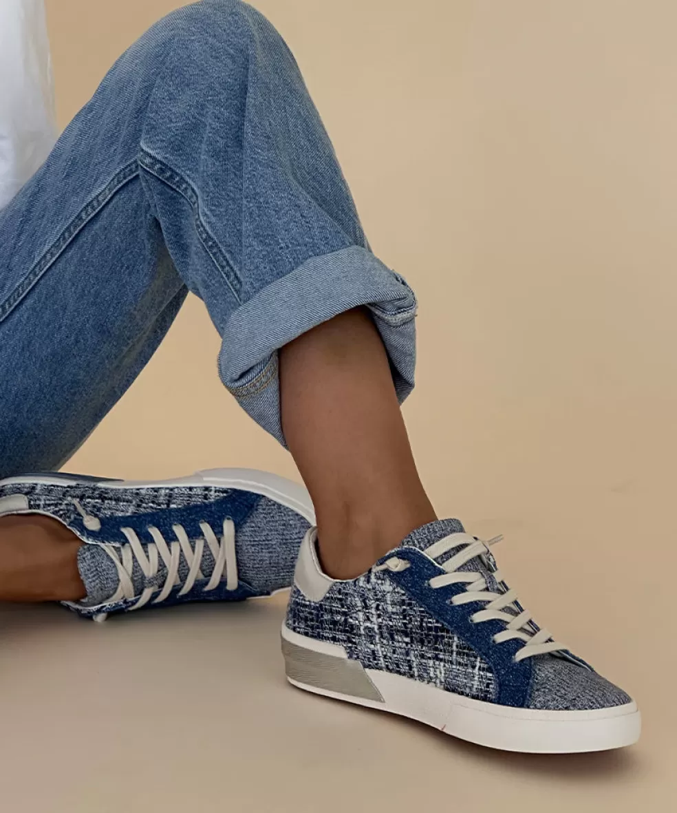 DOLCE VITA Zina Sneakers Navy Multi Woven