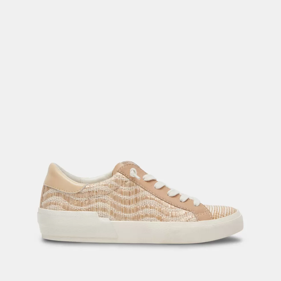 DOLCE VITA Zina Sneakers Wheat Raffia