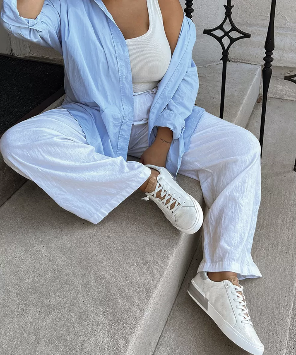 DOLCE VITA Zina Sneakers White Natural Leather