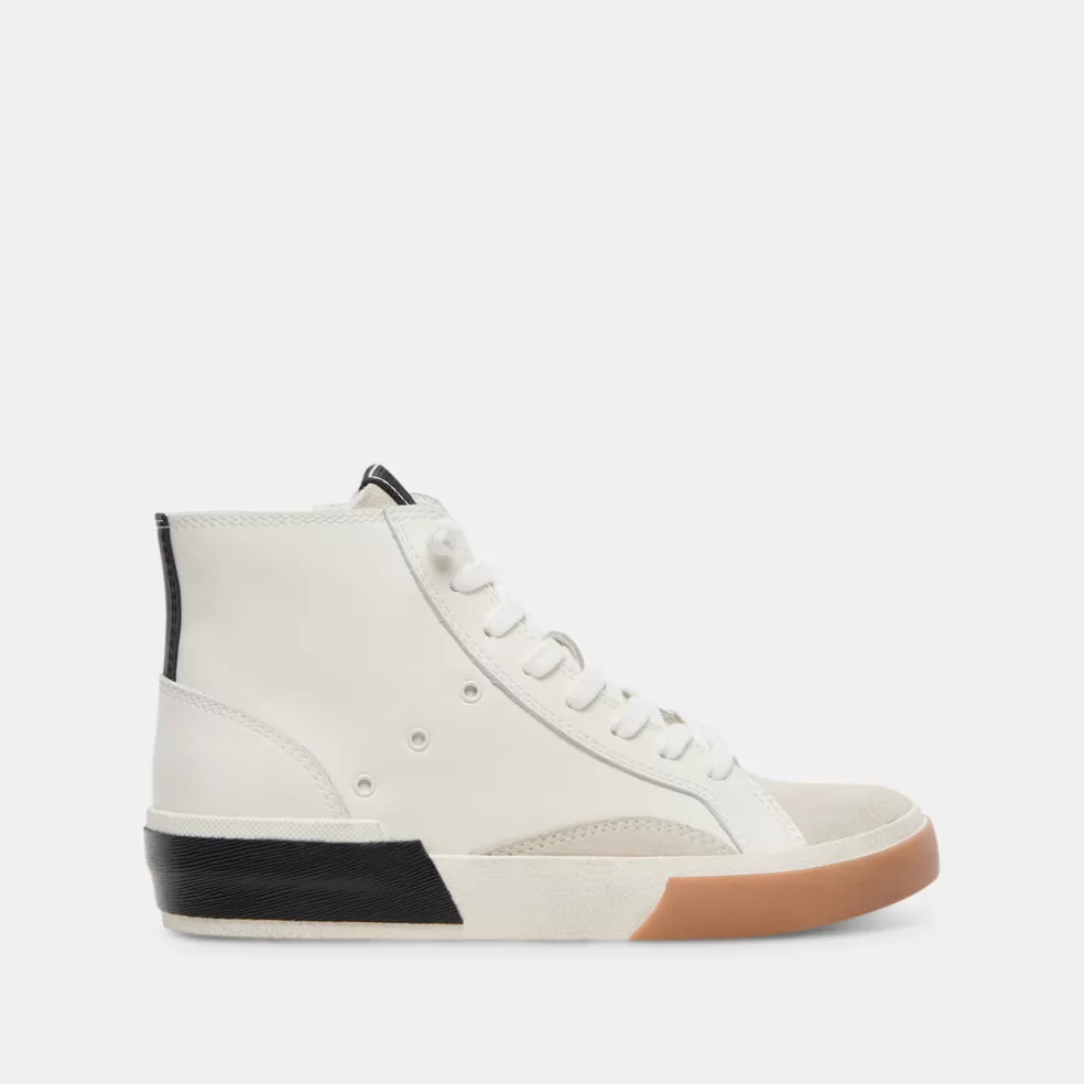 DOLCE VITA Zohara Sneakers White Black Leather